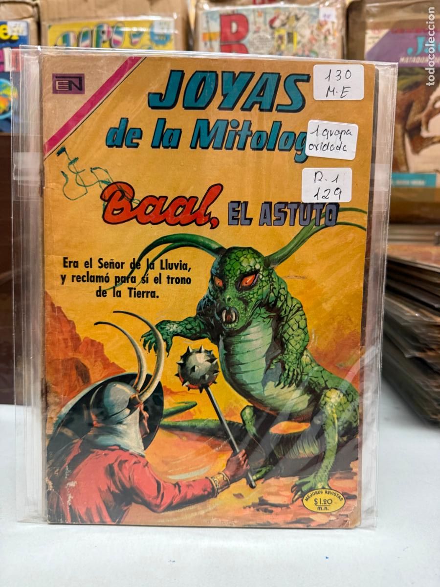 Tebeos: JOYAS DE LA MITOLOGIA EDITORIAL NOVARO NUMERO 130