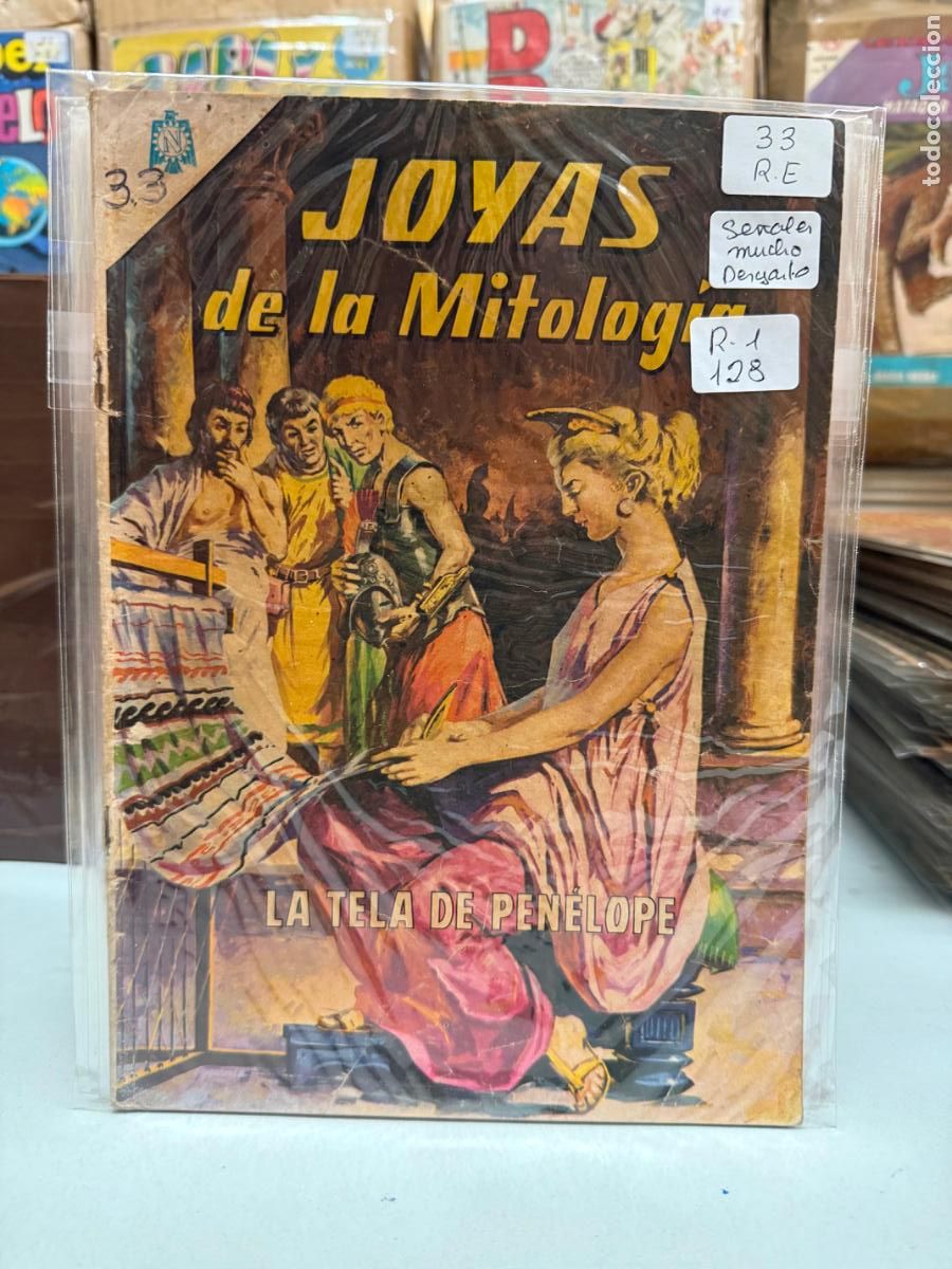 Tebeos: JOYAS DE LA MITOLOGIA EDITORIAL NOVARO NUMERO 33