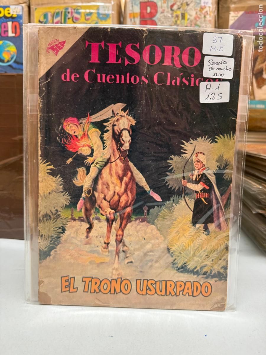 Tebeos: TESORO DE CUENTOS CLASICOS EDITORIAL NOVARO NUMERO 37