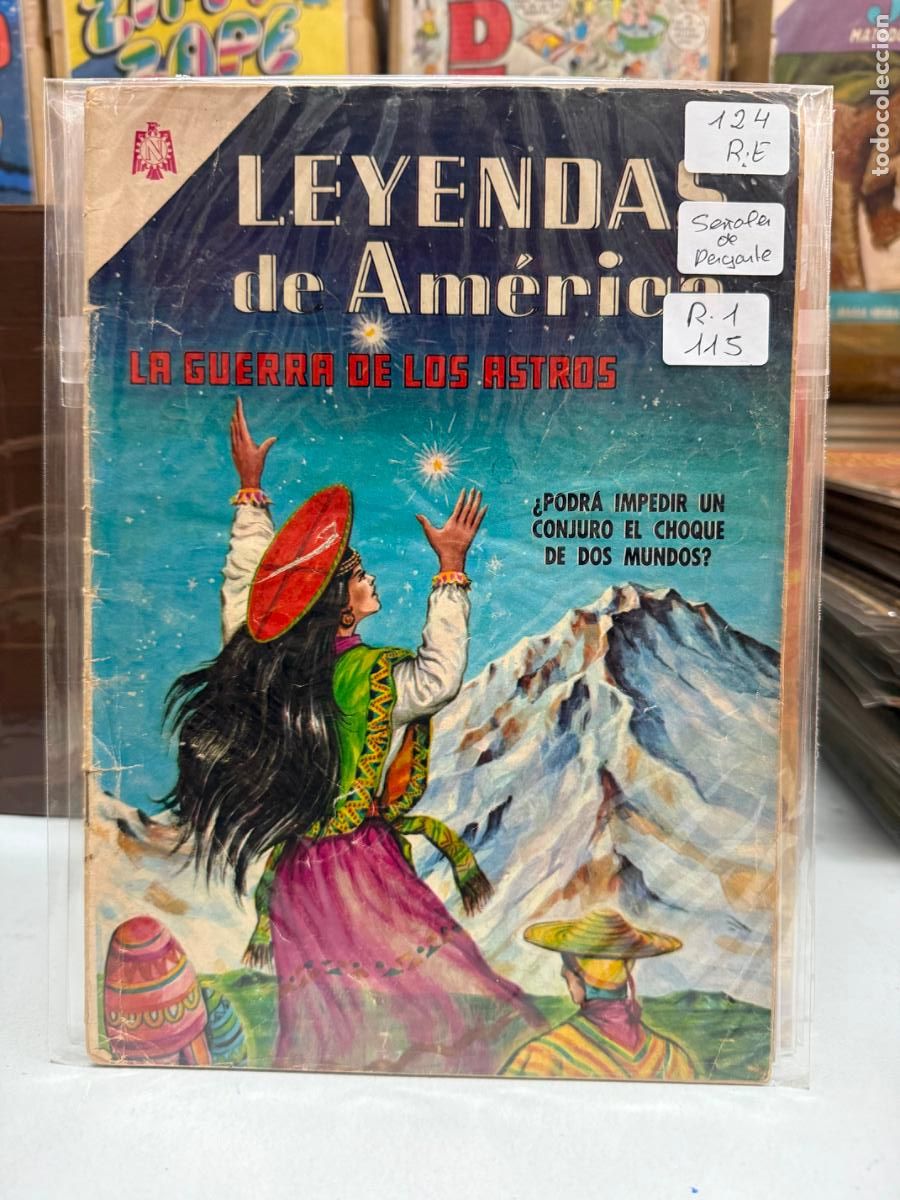 Tebeos: LEYENDAS DE AMERICA EDITORIAL NOVARO NUMERO 124