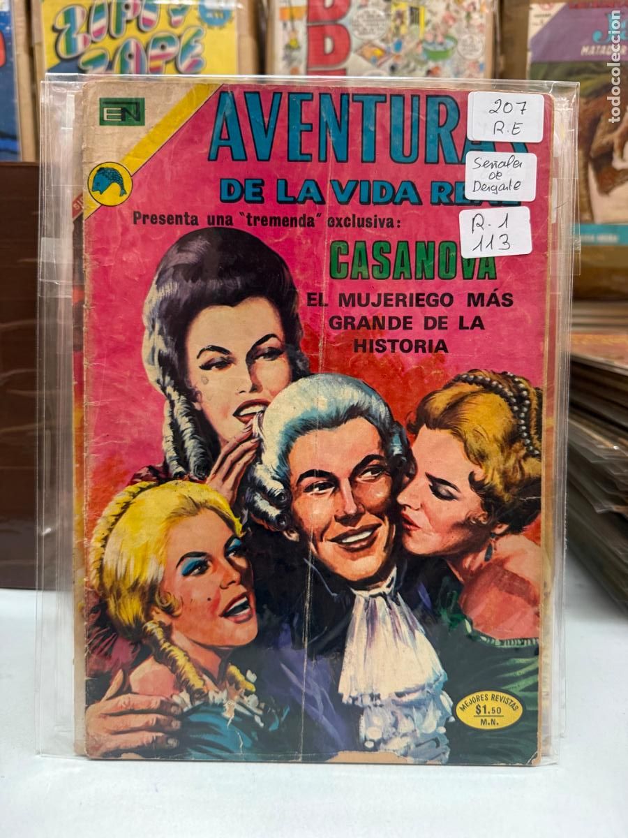 Tebeos: AVENTURAS DE LA VIDA REAL EDITORIAL NOVARO NUMERO 207