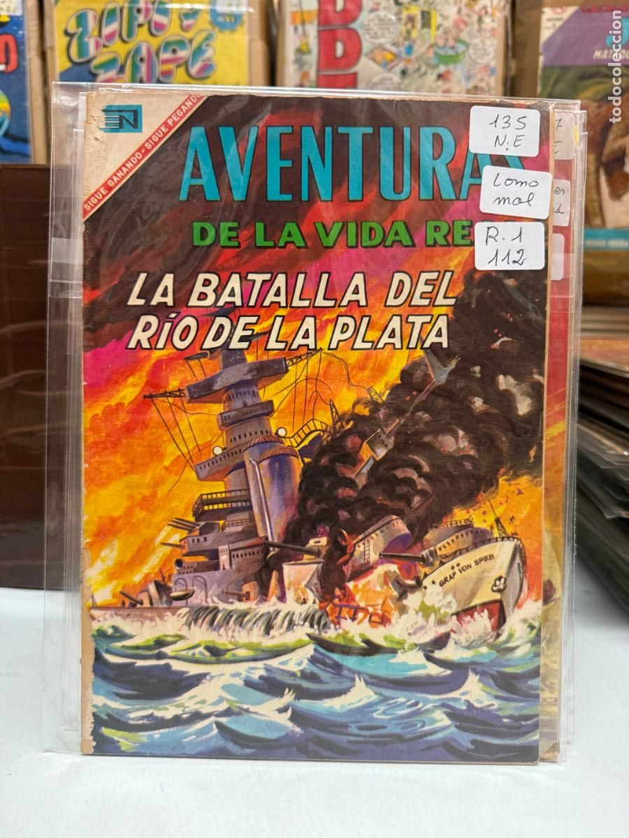 Tebeos: AVENTURAS DE LA VIDA REAL EDITORIAL NOVARO NUMERO 135