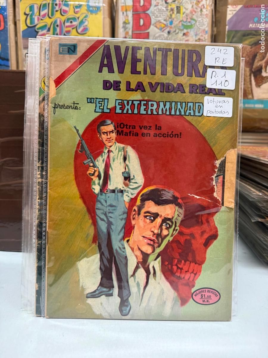 Tebeos: AVENTURAS DE LA VIDA REAL EDITORIAL NOVARO NUMERO 242