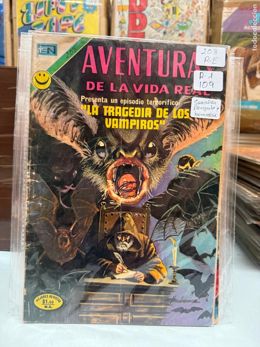 Tebeos: AVENTURAS DE LA VIDA REAL EDITORIAL NOVARO NUMERO 203