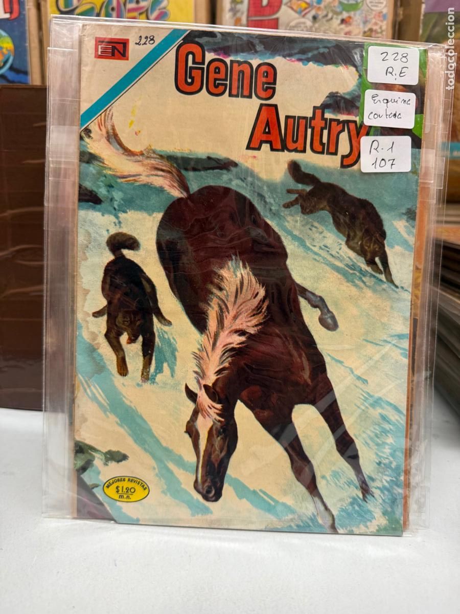 Tebeos: GENE AUTRY EDITORIAL NOVARO NUMERO 228