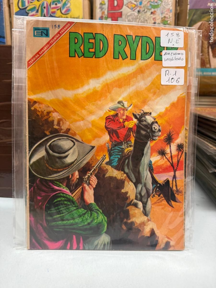 Tebeos: RED RYDER EDITORIAL NOVARO NUMERO 158