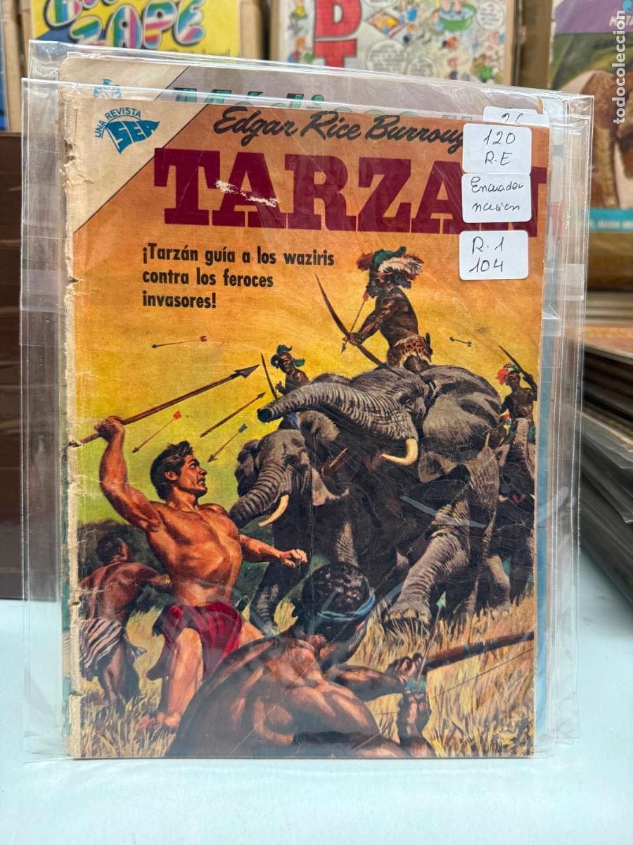 Tebeos: TARZAN EDITORIAL NOVARO NUMERO 120