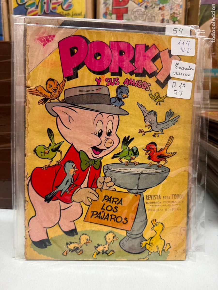 Tebeos: PORKY Y SUS AMIGOS EDITORIAL NOVARO NUMERO 114