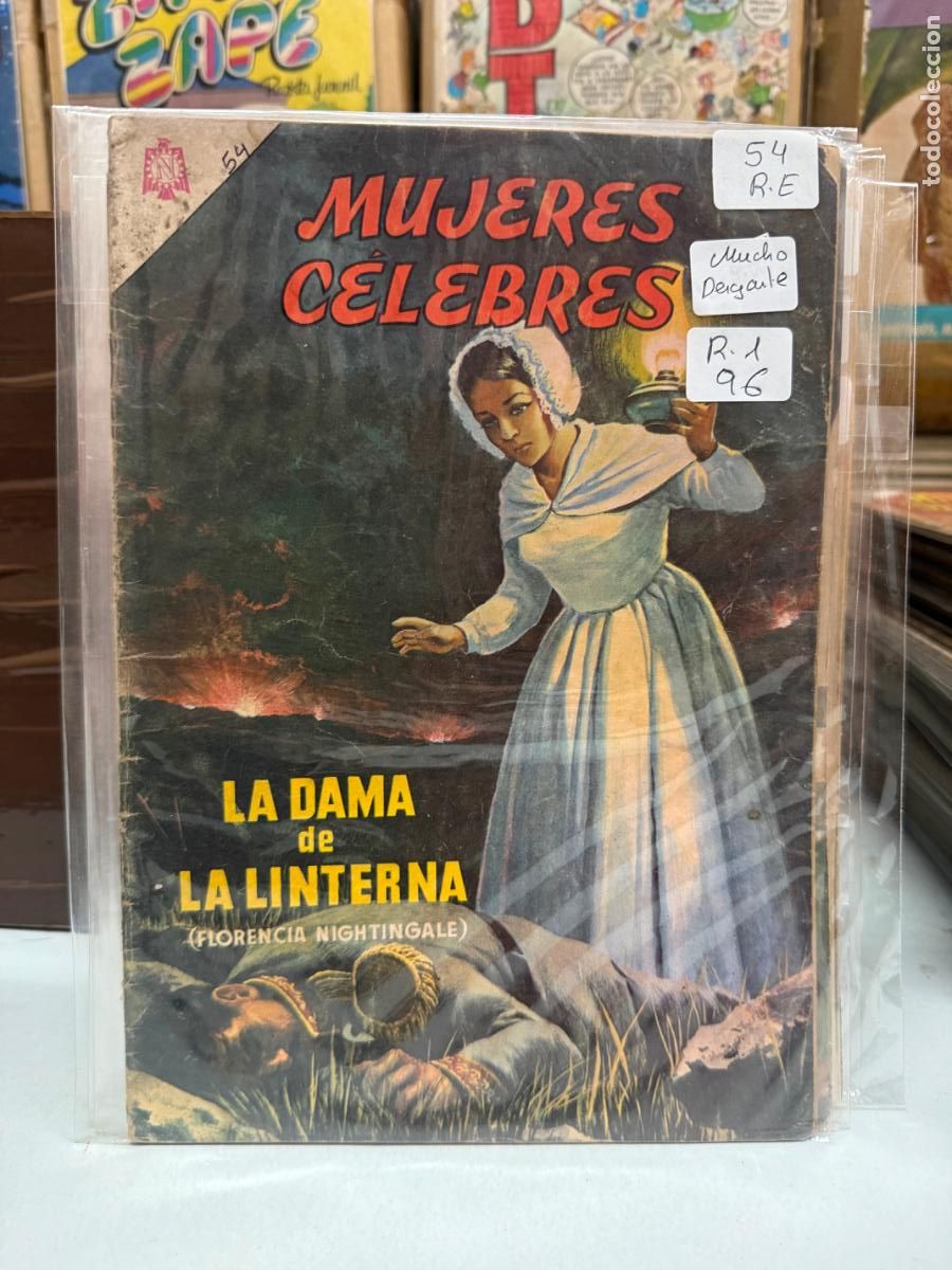 Tebeos: MUJERES CELEBRES EDITORIAL NOVARO NUMERO 54