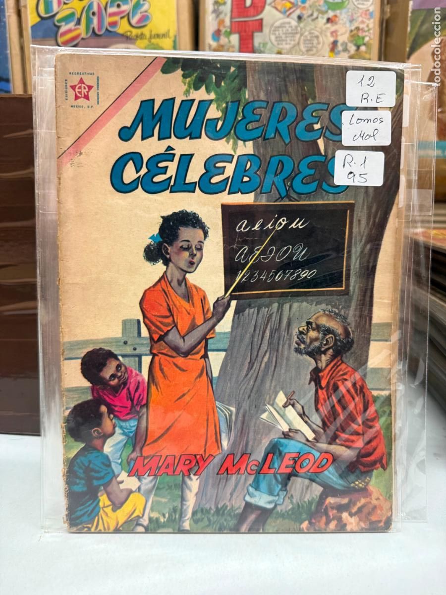 Tebeos: MUJERES CELEBRES EDITORIAL NOVARO NUMERO 12