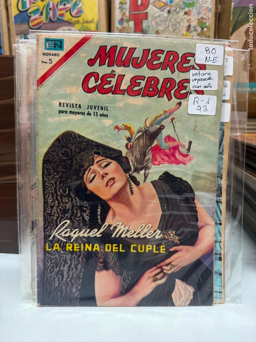 Tebeos: MUJERES CELEBRES EDITORIAL NOVARO NUMERO 80