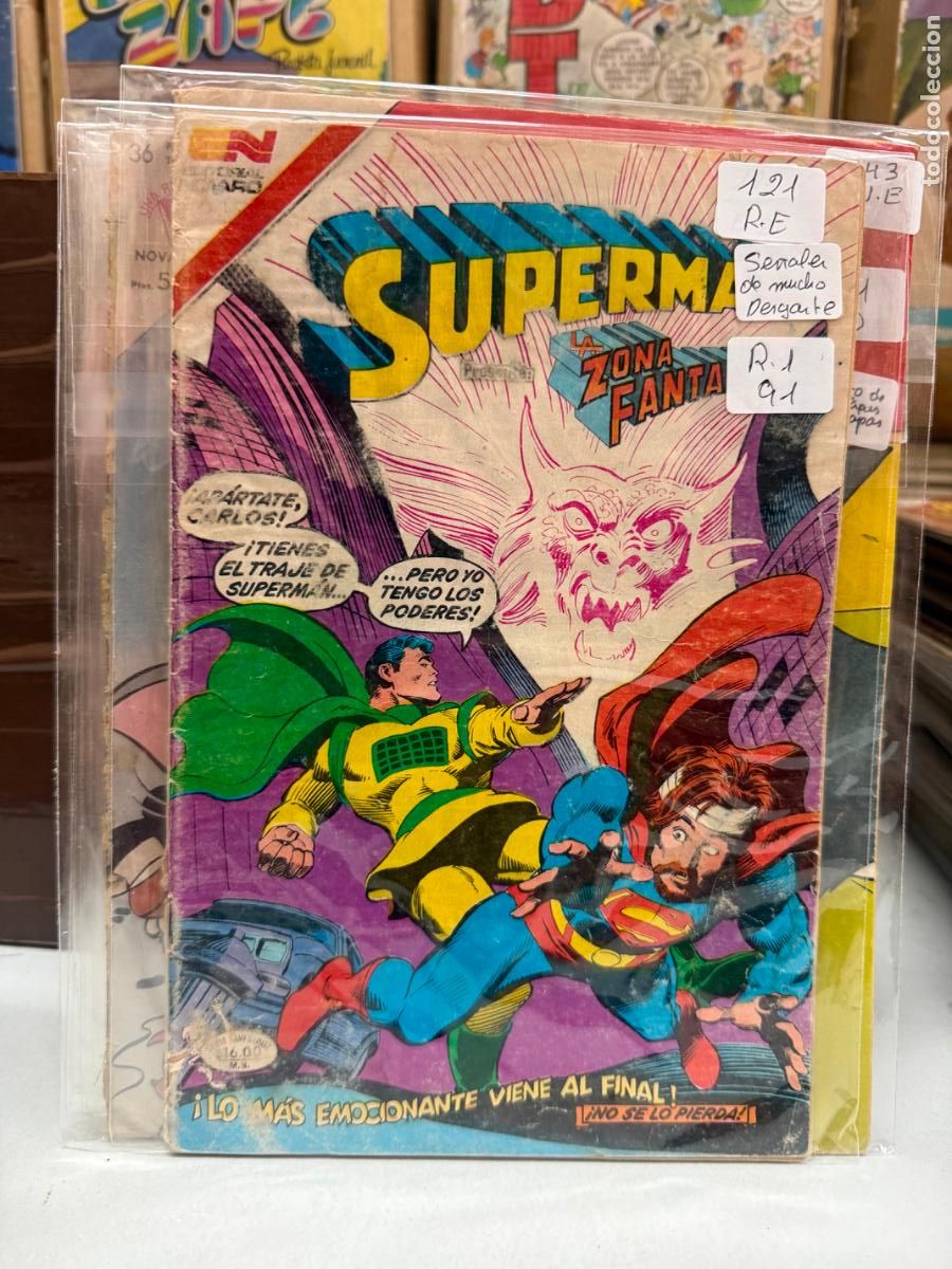 Tebeos: SUPERMAN EDITORIAL NOVARO NUMERO 121