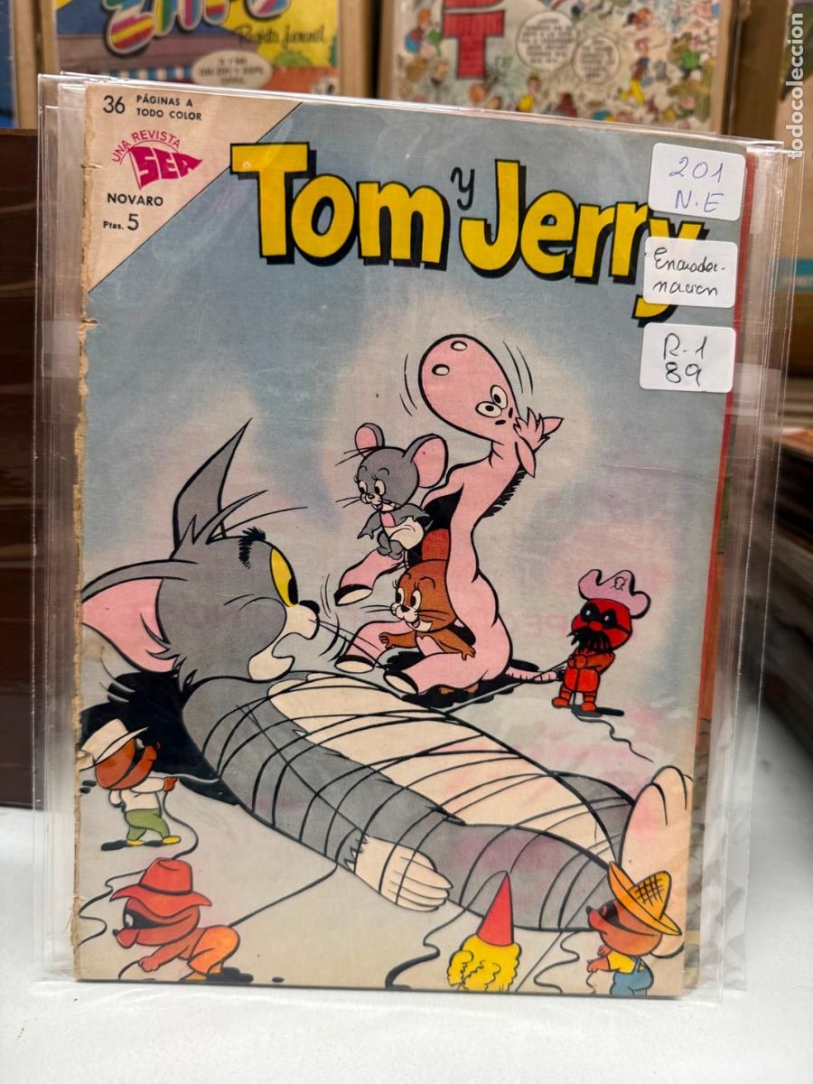 Tebeos: TOM Y JERRY EDITORIAL NOVARO NUMERO 201
