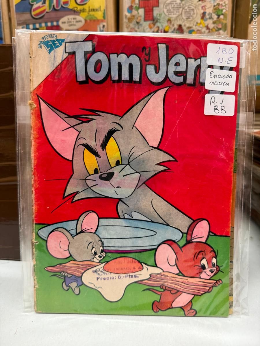 Tebeos: TOM Y JERRY EDITORIAL NOVARO NUMERO 180