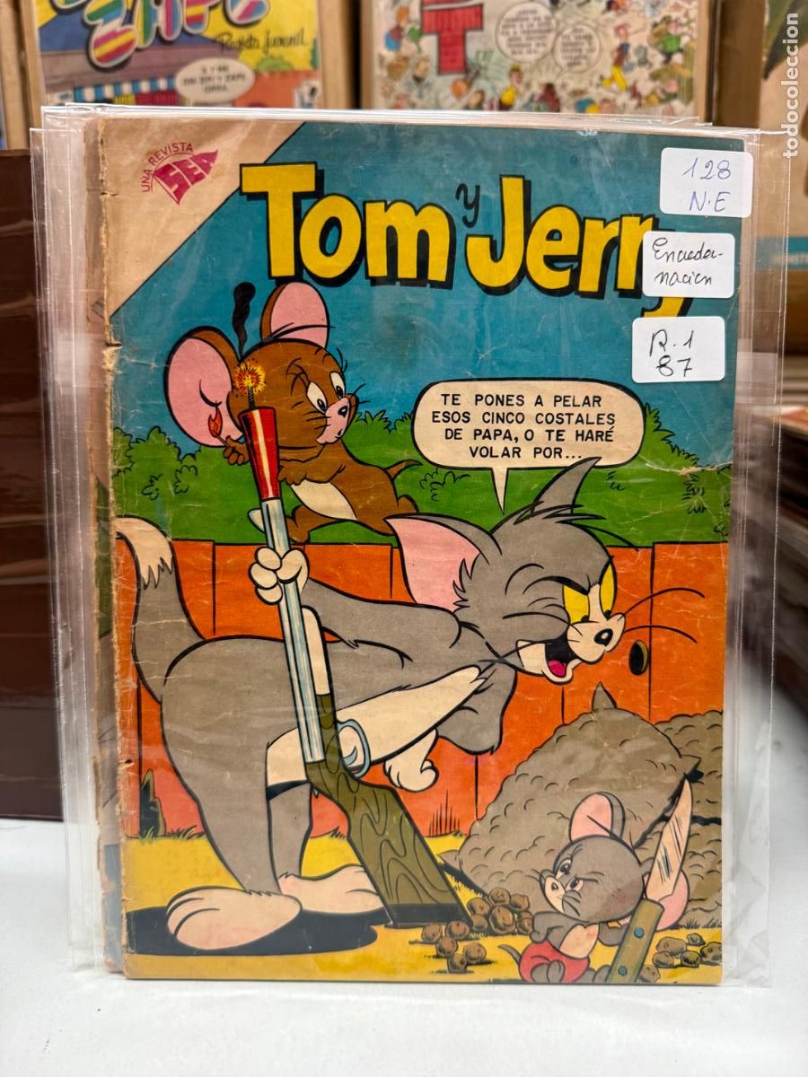 Tebeos: TOM Y JERRY EDITORIAL NOVARO NUMERO 128