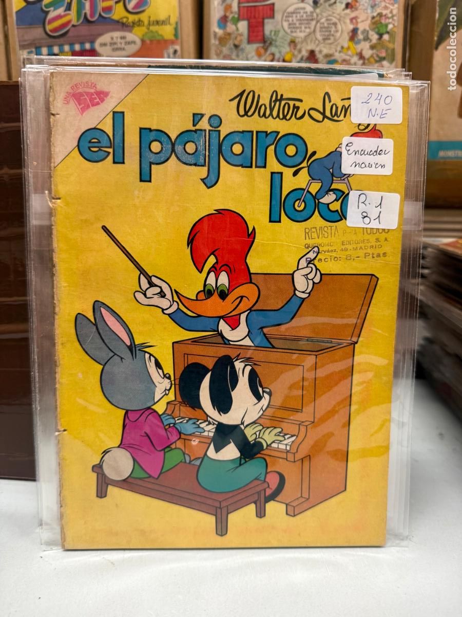 Tebeos: PAJARO LOCO EDITORIAL NOVARO NUMERO 240