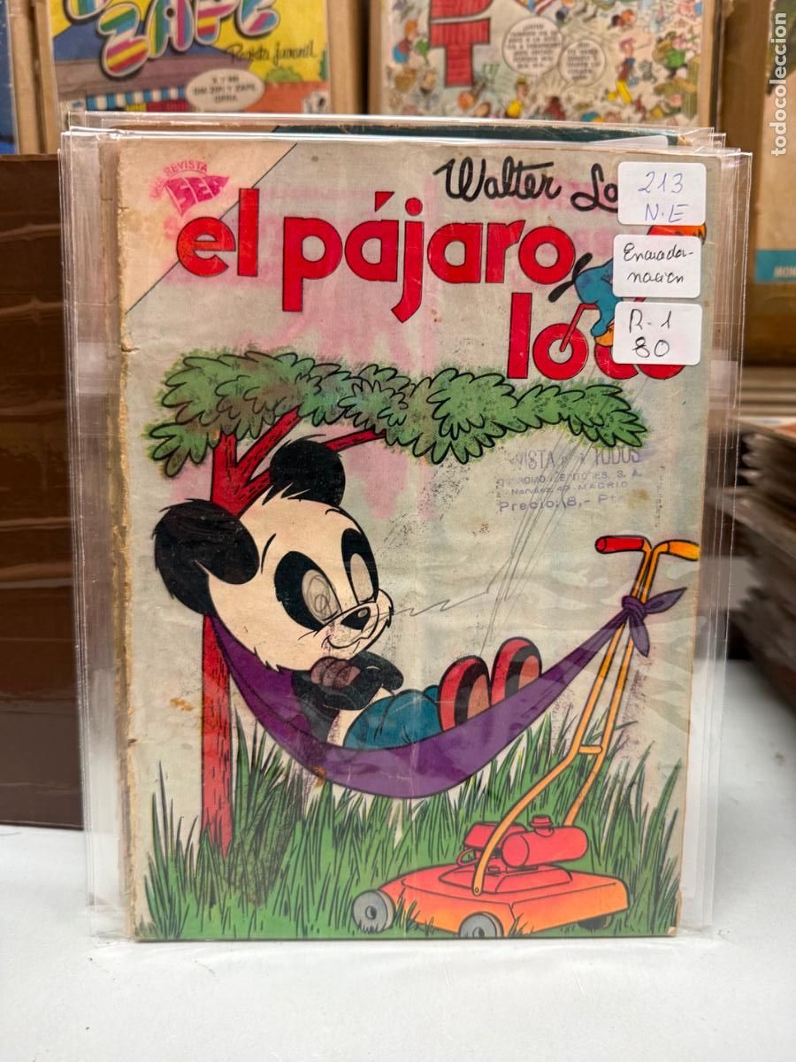 Tebeos: PAJARO LOCO EDITORIAL NOVARO NUMERO 213