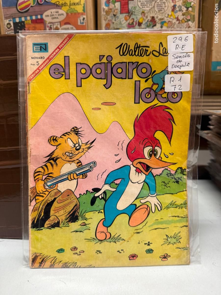 Tebeos: PAJARO LOCO EDITORIAL NOVARO NUMERO 296