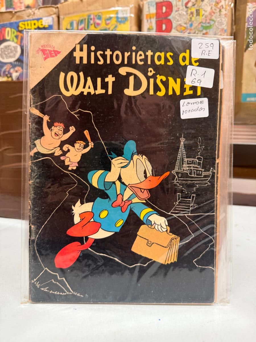 Tebeos: HISTORIETAS DE WALT DISNEY EDITORIAL NOVARO NUMERO 259