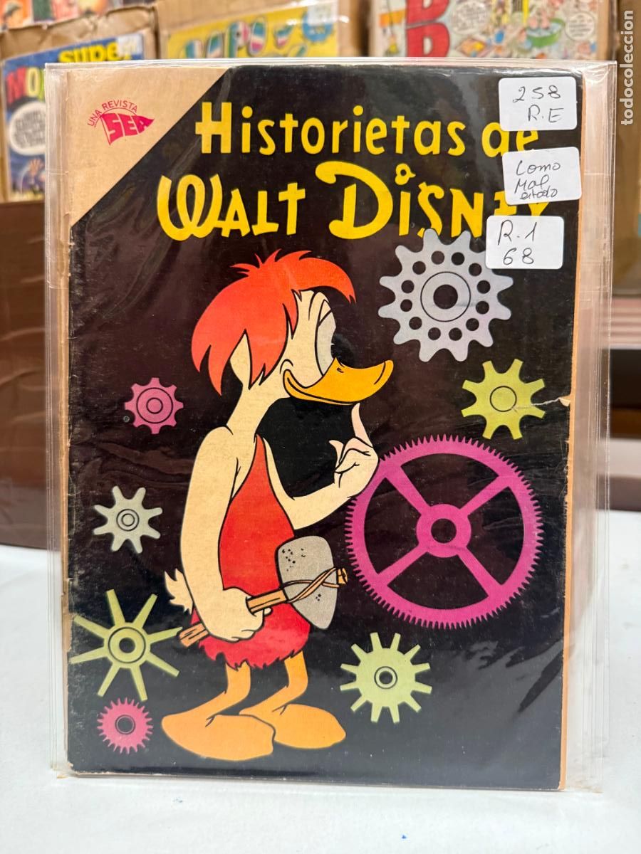 Tebeos: HISTORIETAS DE WALT DISNEY EDITORIAL NOVARO NUMERO 258