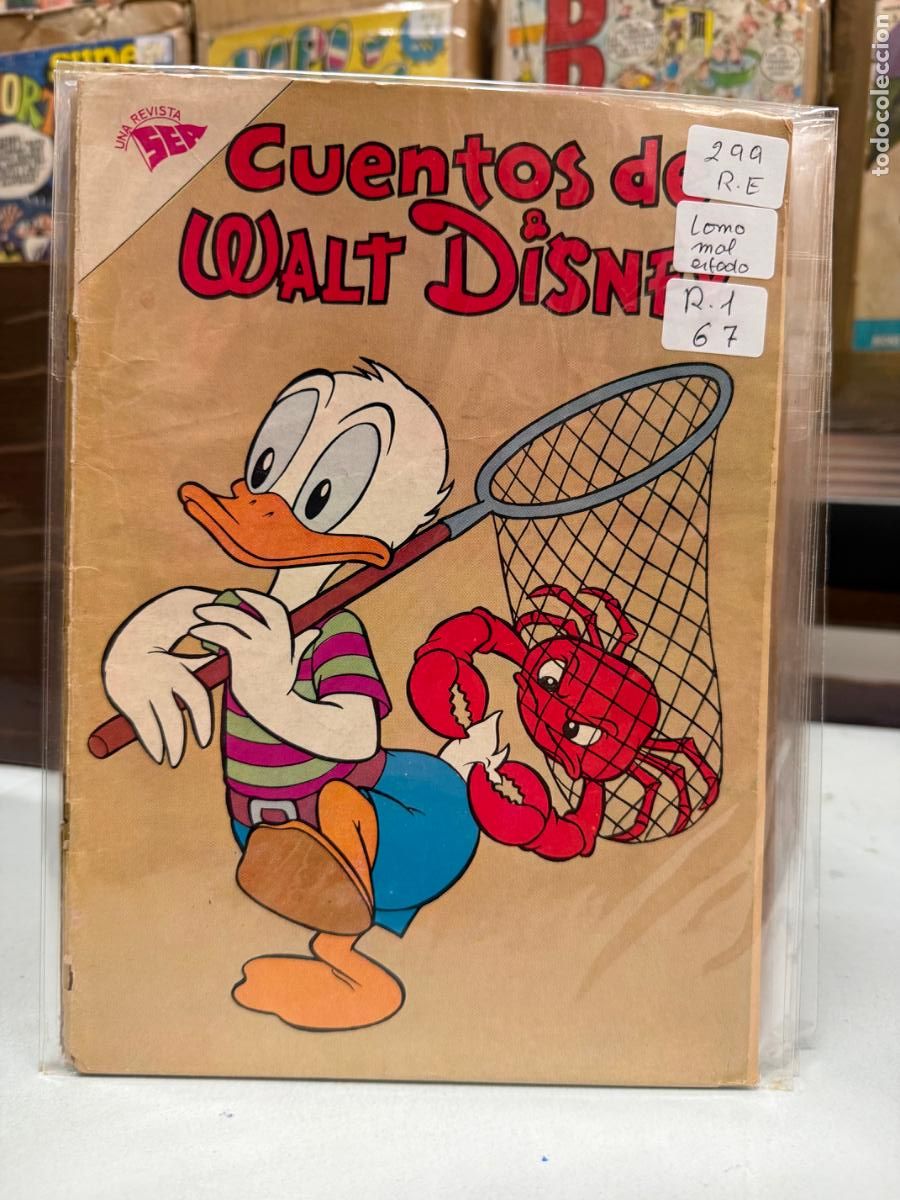Tebeos: CUENTOS DE WALT DISNEY EDITORIAL NOVARO NUMERO 299