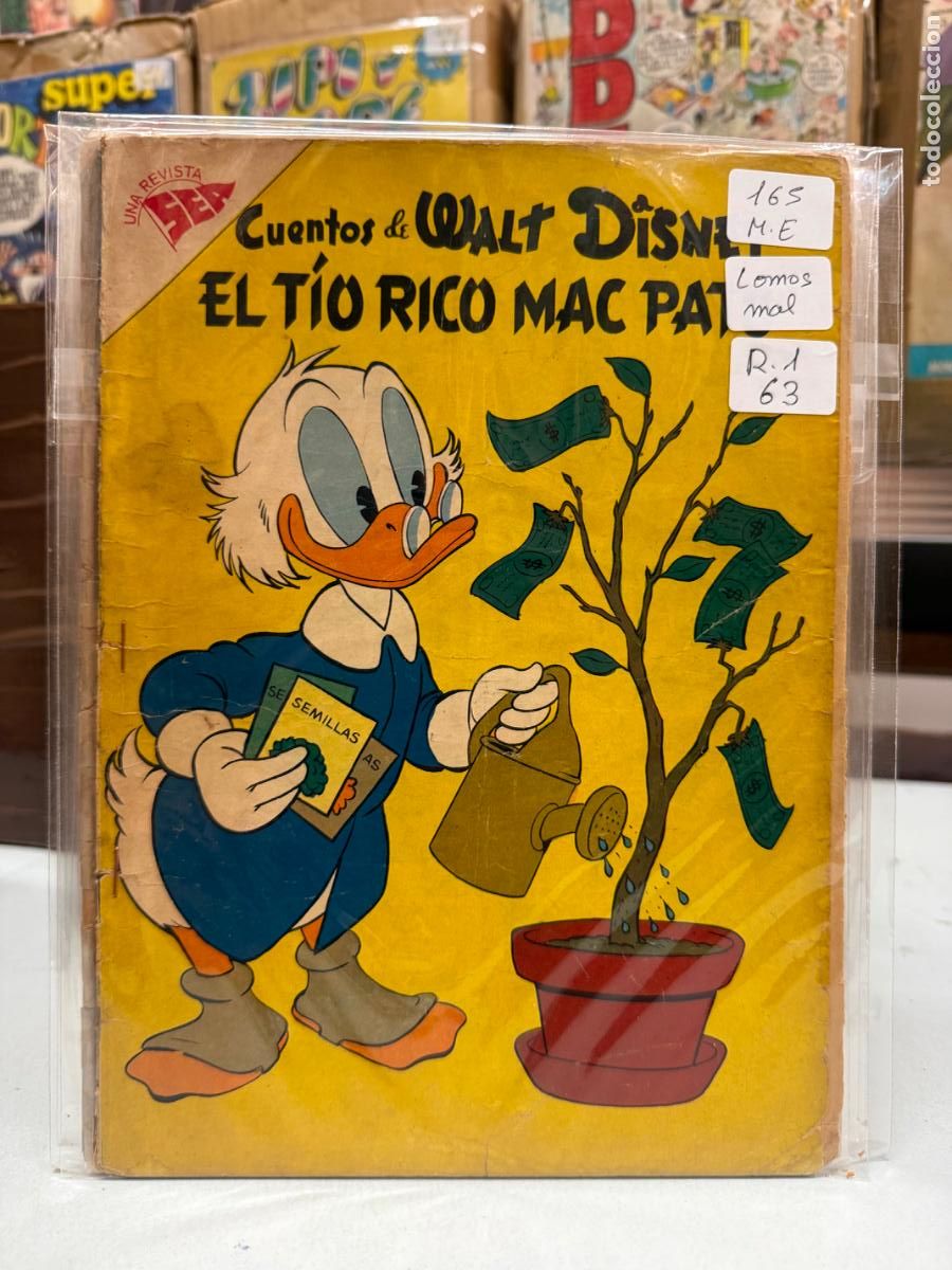 Tebeos: CUENTOS DE WALT DISNEY EDITORIAL NOVARO NUMERO 165