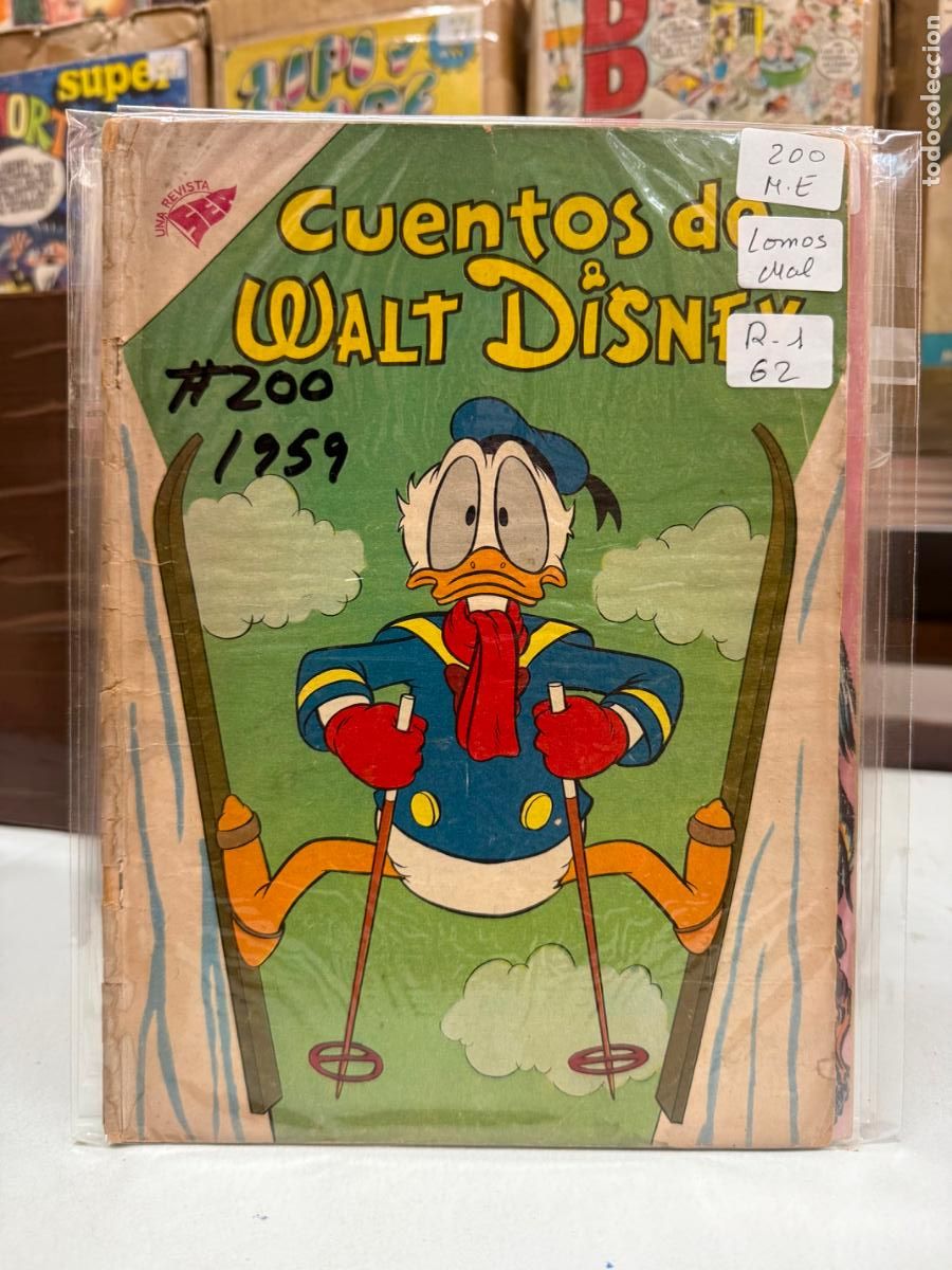 Tebeos: CUENTOS DE WALT DISNEY EDITORIAL NOVARO NUMERO 200
