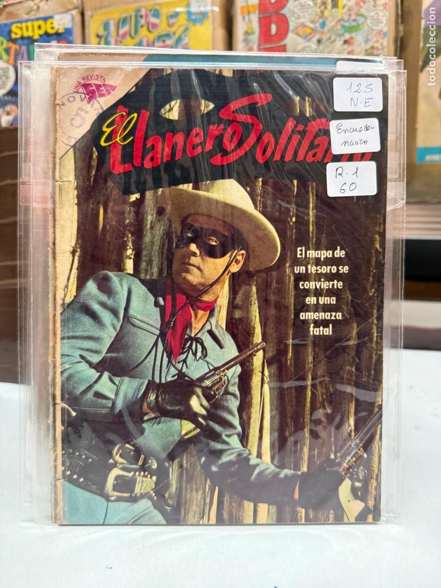 Tebeos: LLANERO SOLITARIO EDITORIAL NOVARO NUMERO 125