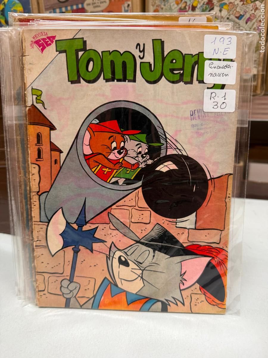 Tebeos: TOM Y JERRY EDITORIAL NOVARO NUMERO 193