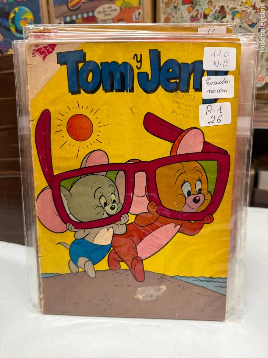Tebeos: TOM Y JERRY EDITORIAL NOVARO NUMERO 110