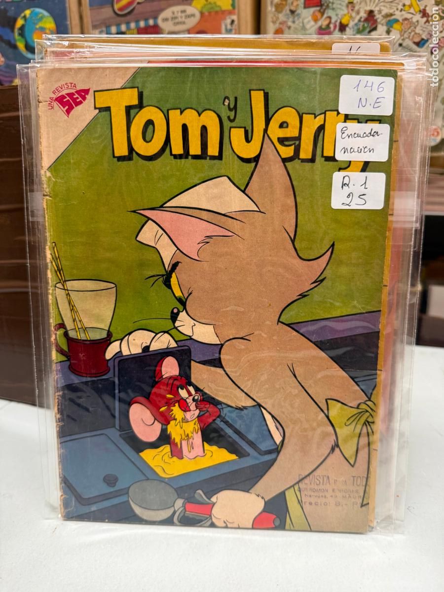 Tebeos: TOM Y JERRY EDITORIAL NOVARO NUMERO 146
