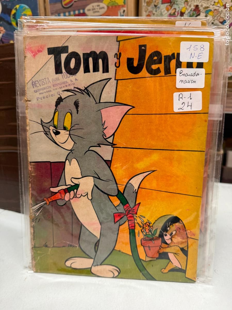 Tebeos: TOM Y JERRY EDITORIAL NOVARO NUMERO 158
