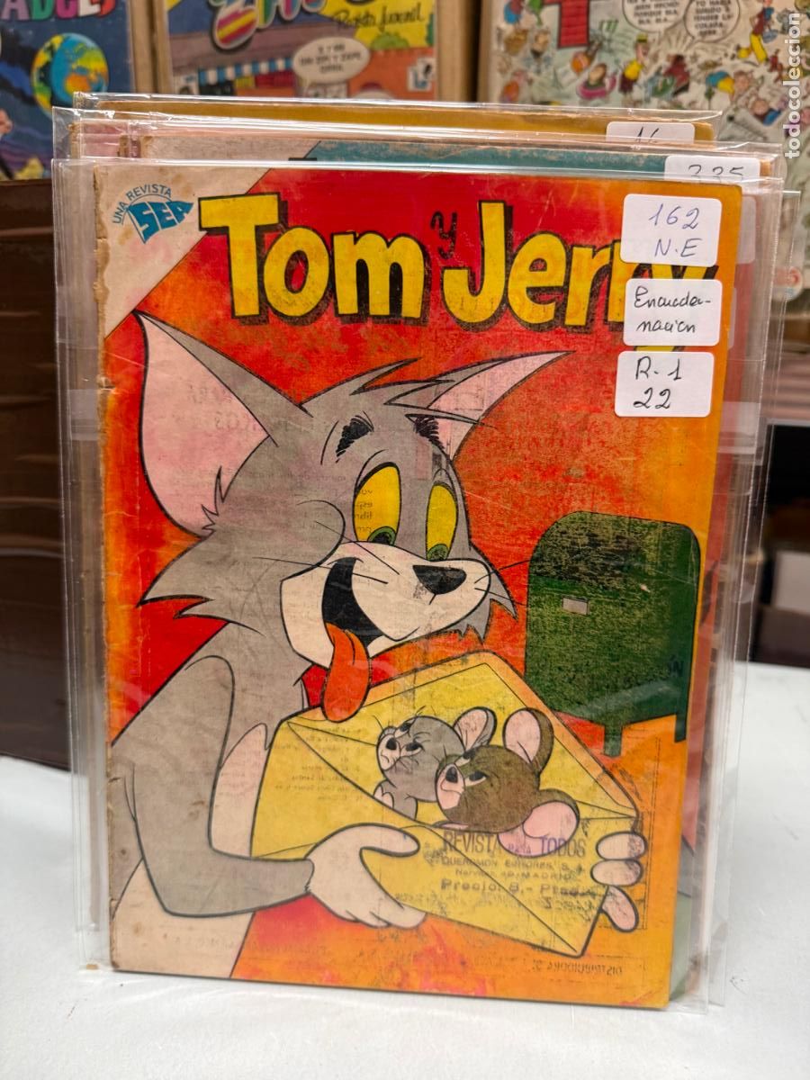 Tebeos: TOM Y JERRY EDITORIAL NOVARO NUMERO 162