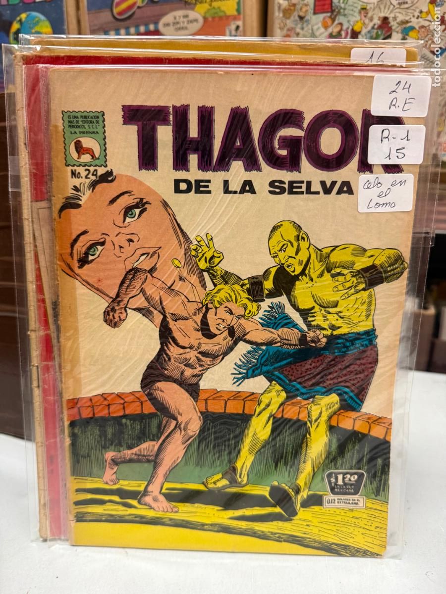 Tebeos: THAGOR EDITORIAL LA PRENSA NUMERO 24