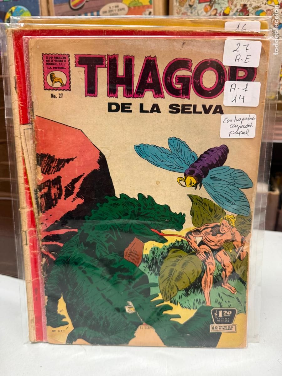 Tebeos: THAGOR EDITORIAL LA PRENSA NUMERO 27