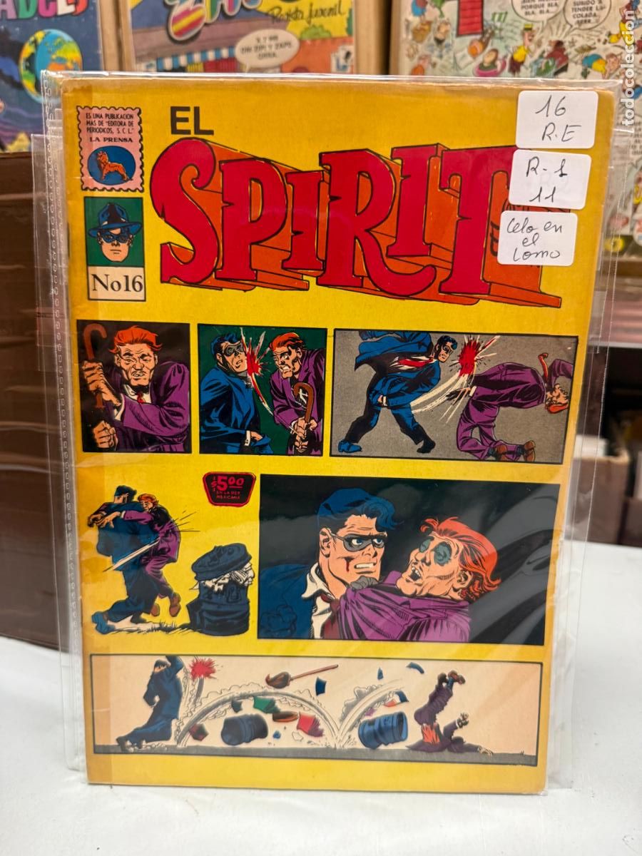 Tebeos: EL SPIRIT EDITORIAL LA PRENSA NUMERO 16