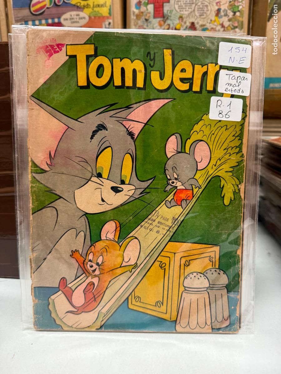 Tebeos: TOM Y JERRY EDITORIAL NOVARO NUMERO 154