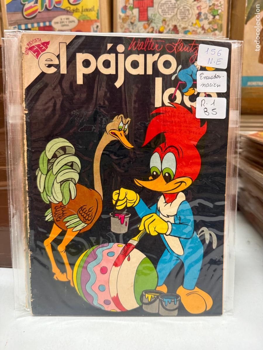 Tebeos: EL PAJARO LOCO EDITORIAL NOVARO NUMERO 156