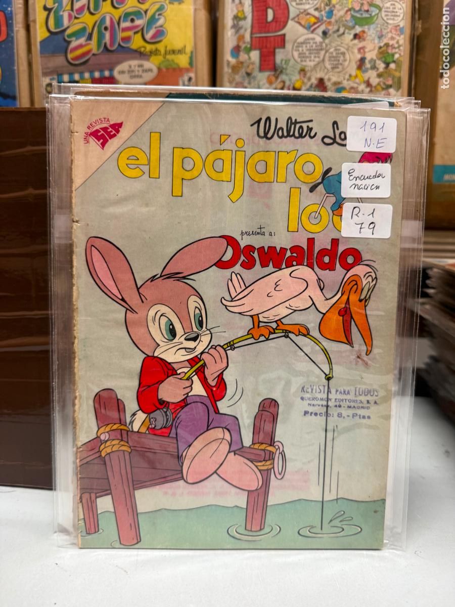 Tebeos: EL PAJARO LOCO EDITORIAL NOVARO NUMERO 191