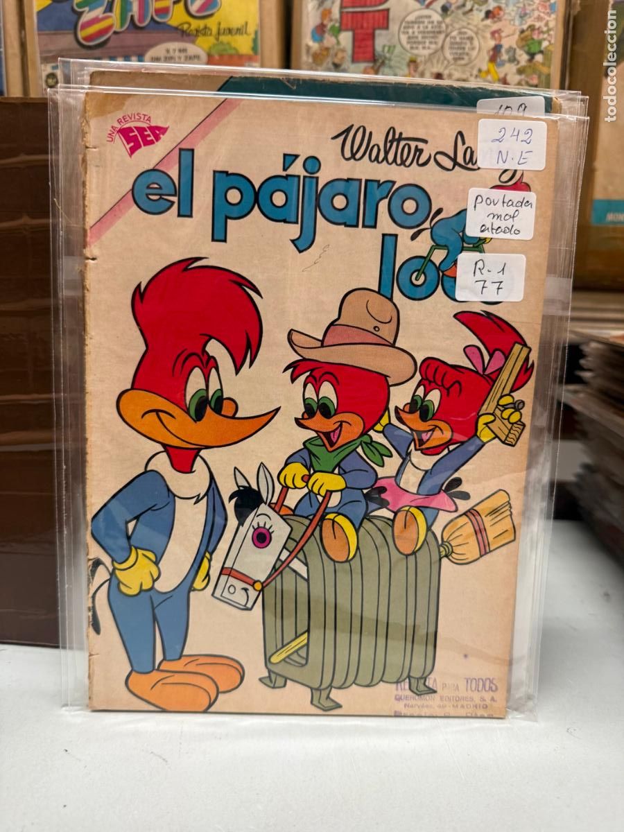 Tebeos: EL PAJARO LOCO EDITORIAL NOVARO NUMERO 242