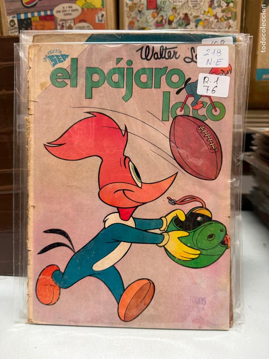 Tebeos: EL PAJARO LOCO EDITORIAL NOVARO NUMERO 218