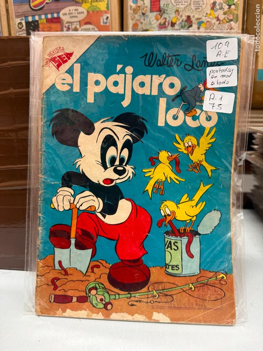 Tebeos: EL PAJARO LOCO EDITORIAL NOVARO NUMERO 109