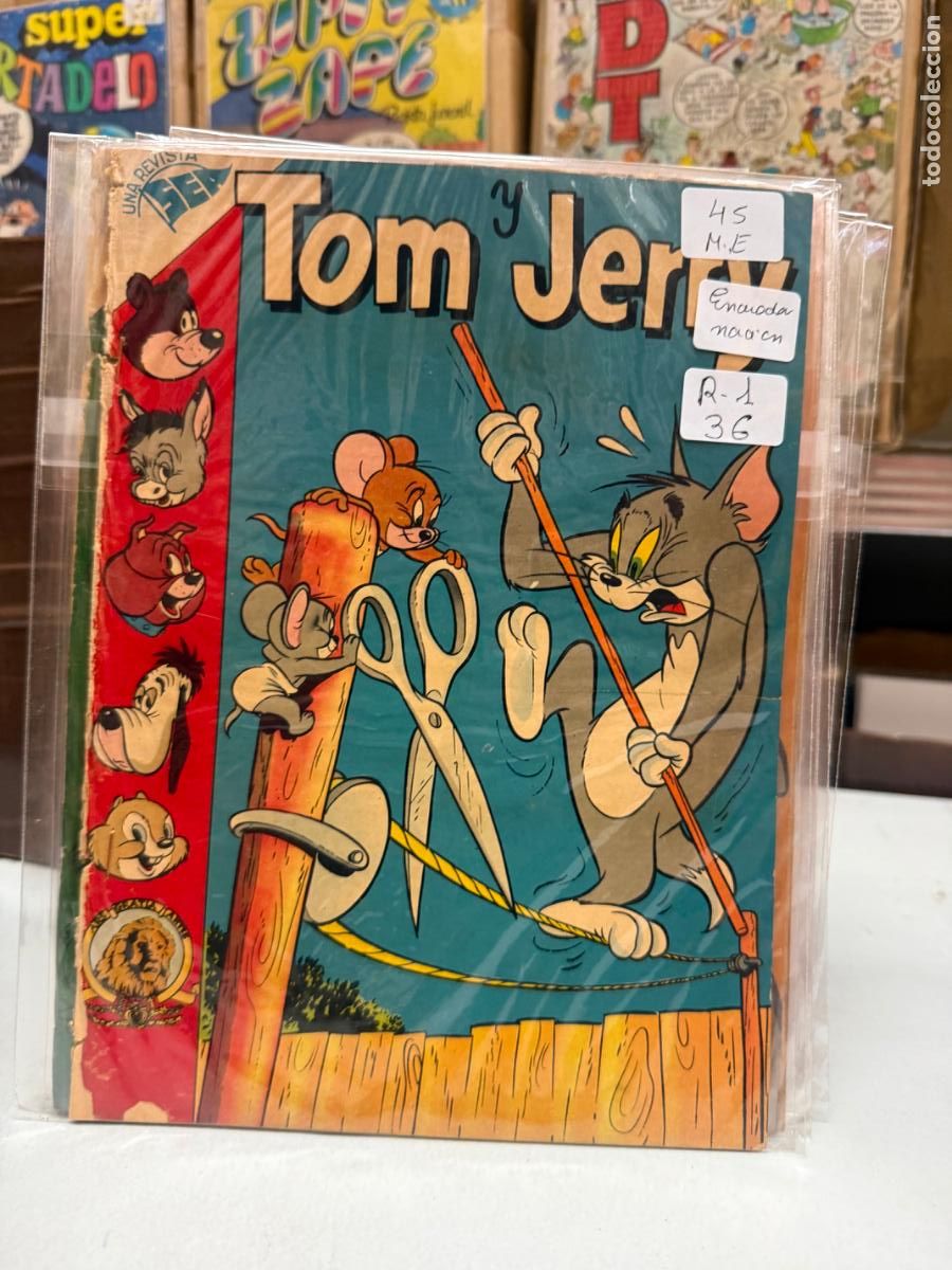 Tebeos: TOM Y JERRY EDITORIAL NOVARO NUMERO 45