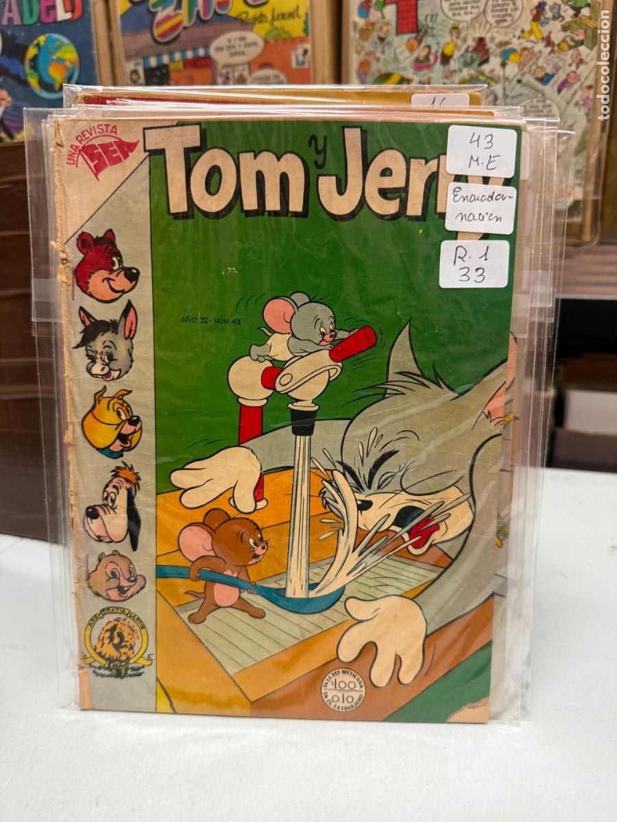 Tebeos: TOM Y JERRY EDITORIAL NOVARO NUMERO 43