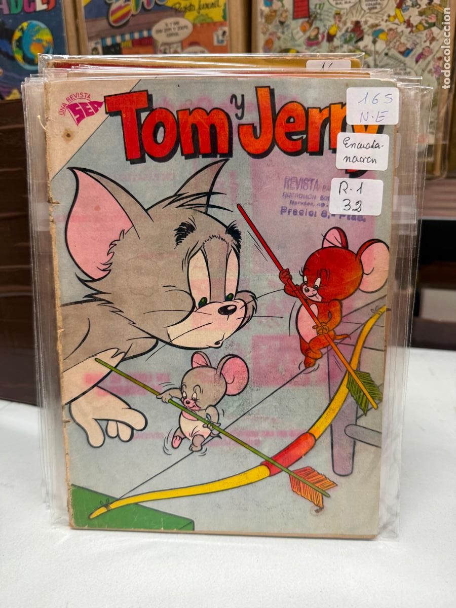 Tebeos: TOM Y JERRY EDITORIAL NOVARO NUMERO 165