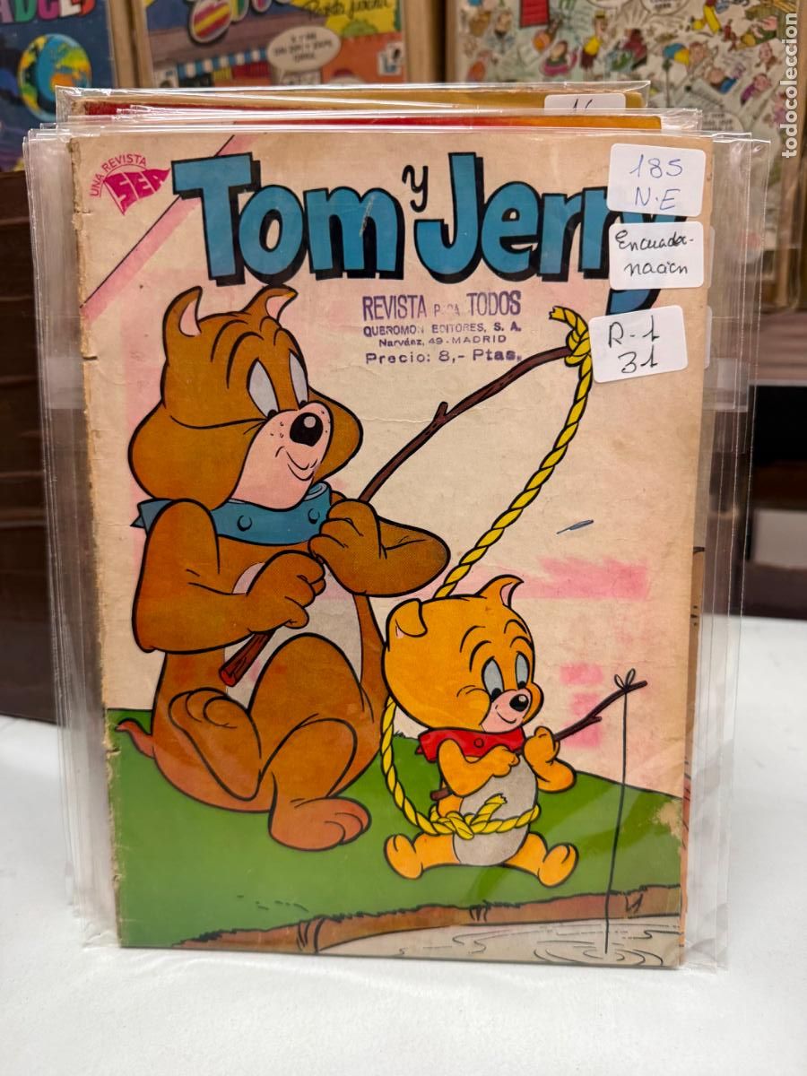 Tebeos: TOM Y JERRY EDITORIAL NOVARO NUMERO 185