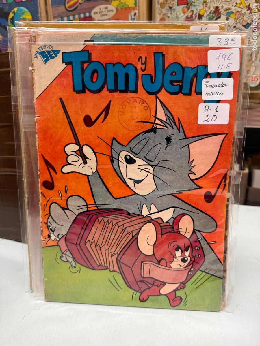 Tebeos: TOM Y JERRY EDITORIAL NOVARO NUMERO 196