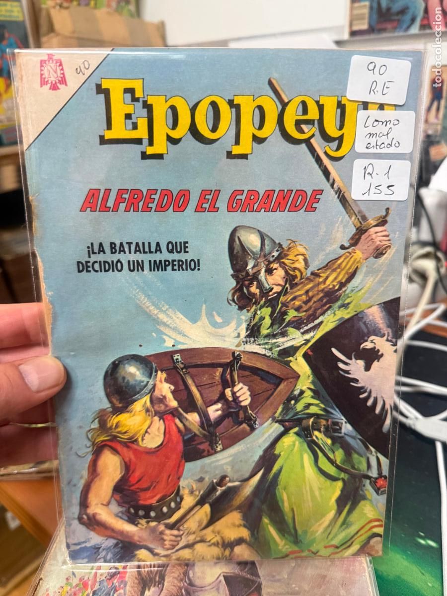 Tebeos: EPOPEYA EDITORIAL NOVARO NUMERO 90