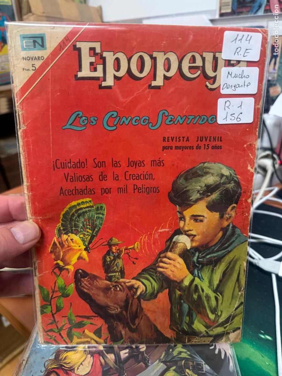 Tebeos: EPOPEYA EDITORIAL NOVARO NUMERO 114