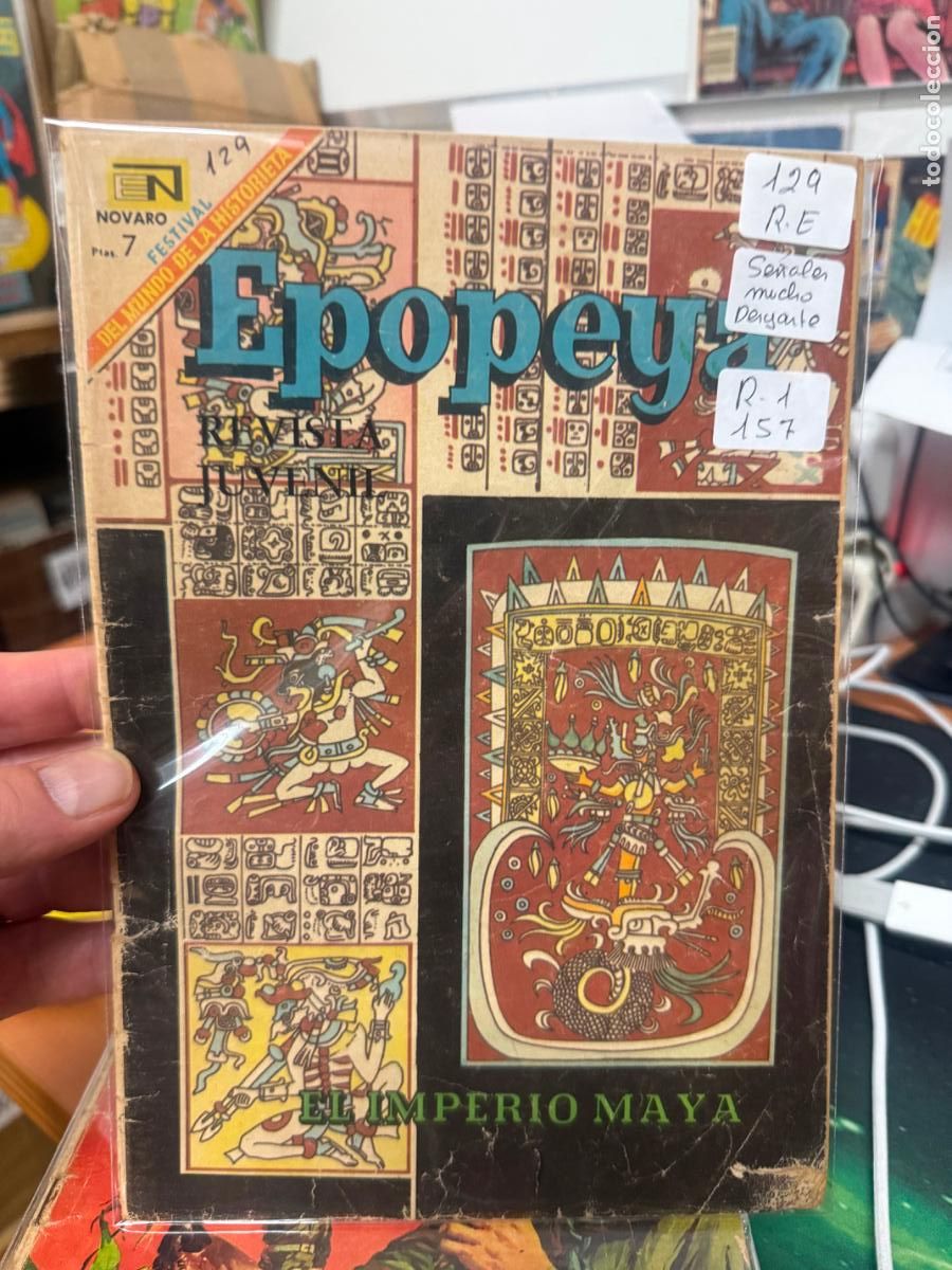 Tebeos: EPOPEYA EDITORIAL NOVARO NUMERO 129